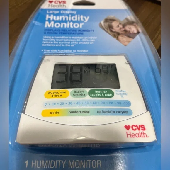 Large Display Humidity Monitor - Picture 2 of 4